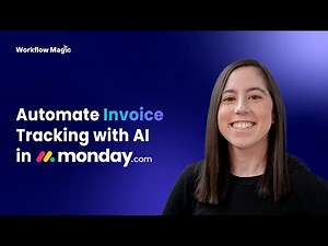 How to Automate Invoice Tracking With AI in monday.com