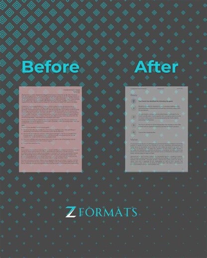 MS word doc formatting