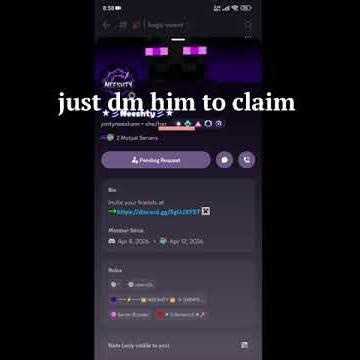 How I Got Minecraft Redeem Code For Free In 2026! #discord #minecraft #edit