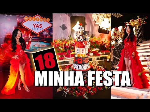 MINHA FESTA DE ANIVERSÁRIO DE 18 ANOS | VLOG DA FESTA