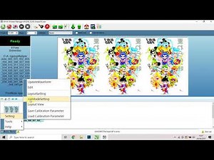 BYHX BINTERJET | 6. IMPORT JOB MODE, LAYOUT SETTING, LOAD PARAMETER