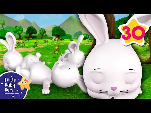 Sleeping Bunnies | Nursery Rhymes and Kids Songs | Little Baby Bum | Animals for Kids