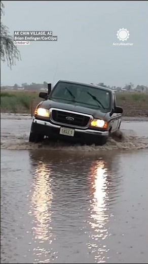 Watch These Cars Drive Through Dangerous Floodwaters