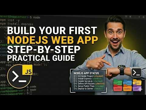 Build your first app with nodejs