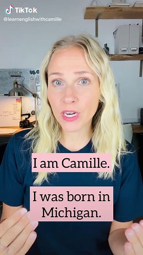Practice introducing yourself by listening to me introduce myself! Write about yourself in the comments. I want to meet you 🎉 #learnenglish #englishbasics #vocabulary #pronunciation #introductions