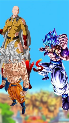 Goku & Saitama Vs Gogeta (Part 4)