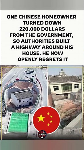 The ultimate "Nail House" regret story you need to see.#viralnews #NailHouse #ChinaNews #Regret