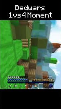 Bedwars 1vs4 Moment #minecraft #hypixel #bedwars #마인크래프트 #하이픽셀 #베드워즈 #배드워즈 #마크 #shorts