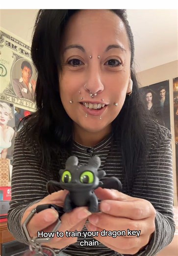 Create Your Own How to Train Your Dragon Keychain