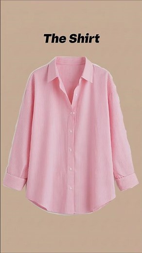 “The Outfit 💖 || Pink Shirt Look” #shorts #meesho #fashion