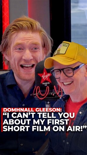 What was Domhnall Gleeson's first short film about? 😧 | Virgin Radio UK