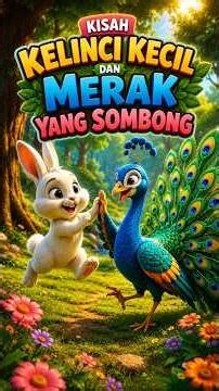 Kisah Kelinci Kecil dan Merak yang Sombong | Dongeng Anak Terbaru | Cerita Moral Anak