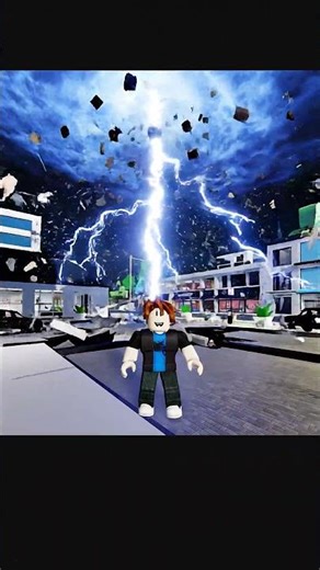 Natural disasters came to Brookhaven 🤯 #brookhaven #disaster #roblox #gaming #funny #crazy #shorts