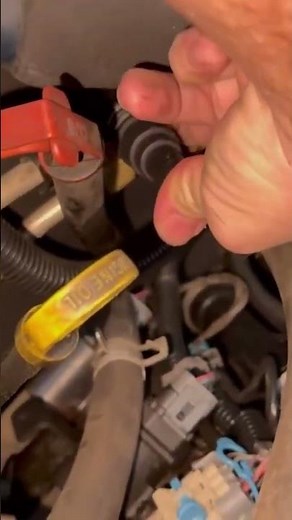 Replacing Heater Hose Connector #automobile #diy #howto