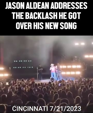 14K views · 467 reactions | Jason Aldean talks about the recent backlash from "Try That In a Small Town" during his show at Riverbend Music Center in Cincinnati on Friday, July 21, 2023. #jasonaldean #jasonaldeanmusic #jasonaldeanconcert #trythatinasmalltown #clevelandCountryMagazibe | Cleveland Country Magazine | Facebook