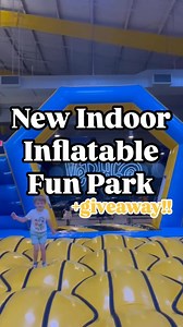 Morgan Brooke | OTPmama (ATL + Outside The Perimeter) on Instagram: "✨GIVEAWAY!! Epic Indoor Inflatable Park! ✨ 📍 @vertigofunpark recently opened in Alpharetta and it is a must-visit! This place will keep the whole family entertained from toddlers to teens! 🤸The inflatable area is massive and features several tall slides, a sports cage with dodgeball & basketball, so many obstacles, a balance beam, and tons of opportunities to climb and jump! 🕐They even have special “Vertitots” play sessions 