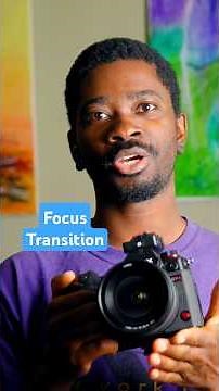 Focus transition on Lumix cameras #lumix #dslr #photography #camera #filmmaking #s1h #video #s1ii