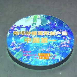 [Hot Item] P4 Flexible Display Module Panel Can Fold The Round Soft Circular Video Wall Round LED Screen
