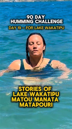 90 Day Humming Challenge Day 19 – For Lake Wakatipu This intention is for the stories held by Lake Wakatipu, Matou Manata, and Matapouri. We acknowledge the waters and gently recalibrate them with sound and gratitude. This lake has raised aroha. It continues to nourish the minds, bodies, and souls of many people. We hum in thanks for its presence, its strength, and its life-giving flow. #LakeWakatipu #VoiceActivation #Hum #WaterIsLife | Voice Activation