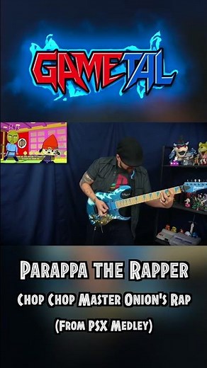 Chop Chop Master Onion (Parappa the Rapper) - GaMetal (From PSX Medley) #parappatherapper #psx #vgm