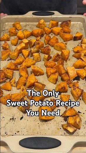 Crispy Roasted Sweet Potatoes Recipe
