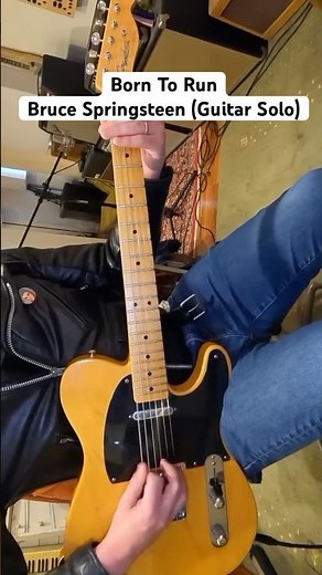 Born To Run- Bruce Springsteen (Guitar Solo)