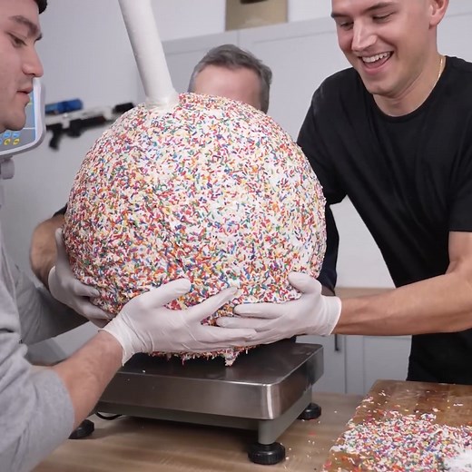 I Made The World's Largest Cake Pop! 🤯 | Nick DiGiovanni
