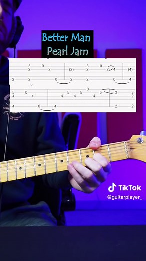 Learn How to Play Better Man by Pearl Jam on Guitar