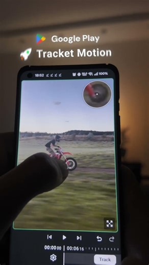 Testing my motion tracking video editor app for Android using video from: ‪@Kobes2fiddy‬