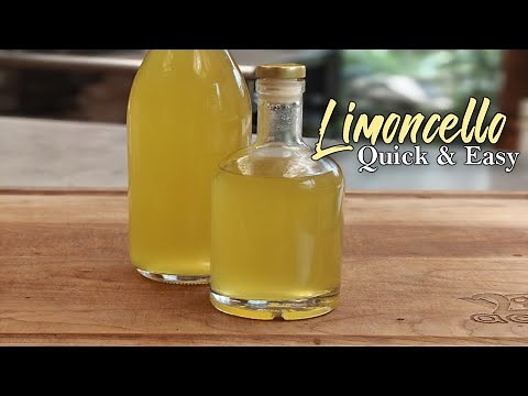 Make your own Limoncello | Quick and Easy