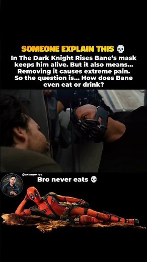 How Does Bane Even Eat? 😳 | The Dark Knight Rises (2012) | Movie Details