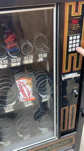 I have a working vending machine. Finally got around to testing it after the move, and it actually works. Cool idea for the shop - Snack Time! But not sure if I’ll keep it yet. #woodenrootswoodworking #localwoodshop #WoodshopVibes #ShopUpgrade #woodshoplife #vendingmachine #SnackAttack #snacktime | Wooden Roots Woodworking | Facebook