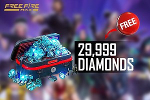 How to get free 29,999 diamonds and vouchers in Free Fire MAX Friends Callback event