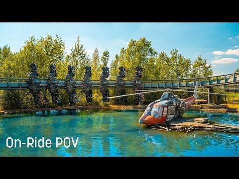 The Swarm at Thorpe Park - POV - Front Row - 4K – 2023