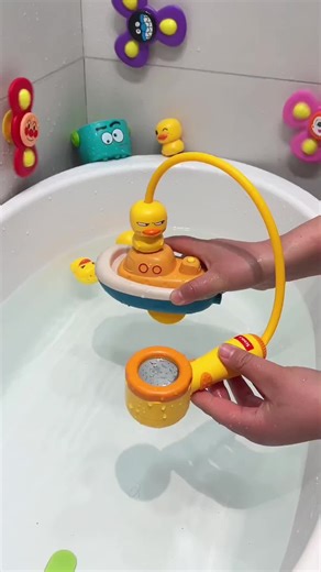 Little Yellow Duck 4-in-1 Bathtoy for Fun Playtime
