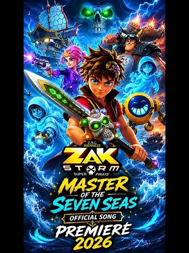 ⚔️ Zak Storm 2026 PREMIERE — Epic Ocean Battle Begins! 🌊🔥