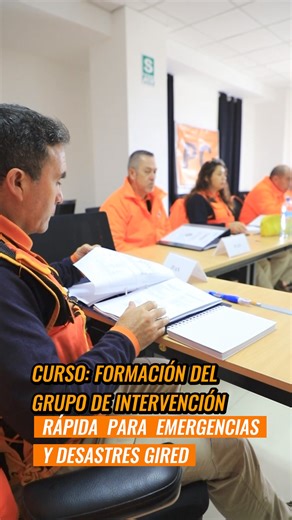 📽️Así se realizó la inauguración del cuarto curso "Formación del Grupo de Intervención Rápida para Emergencias y Desastres (GIRED)", dirigido a personal del INDECI. 💪🏼 | Instituto Nacional de Defensa Civil Perú