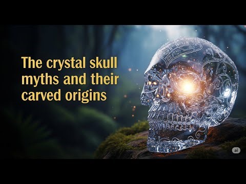 The crystal skull myths and their carved origins