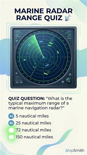 📡 MARINE RADAR RANGE QUIZ - Test Your Navigation Technology Knowledge! 🚢#maritimelife #ship
