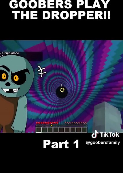 GOOBERS TACKLE MINECRAFT'S DROP CHALLENGE!