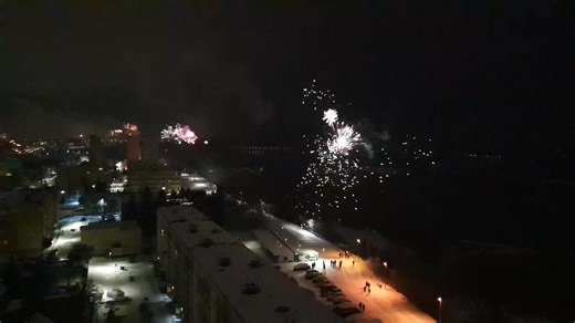 Tak Grudziądz witał 2026 . | Krzysztof Dziedzic