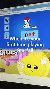 I'm playing starfall