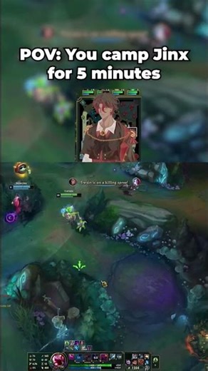 Fiddlesticks decides Jinx doesn’t get to play #leagueoflegends #fiddlesticks #leagueoflegendsclips