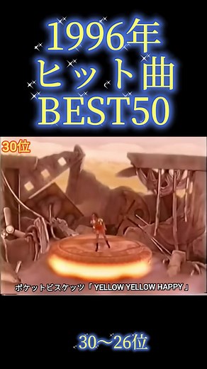 1996年ヒット曲ランキング：懐かしいメロディ