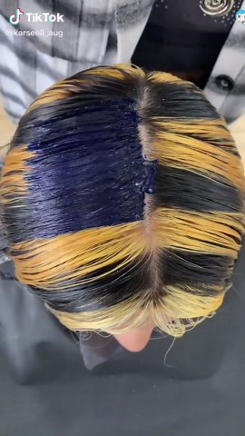 #karseell #hair #haircolor #bluehair #shinyhair | hair color