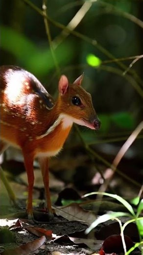 Unseen Footage Revealing the Elusive Mouse-Deer in its Wild Habitat ✨
