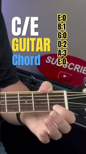 Learn the C/E Guitar Chord Fast!