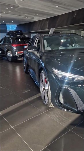 2025 Audi A6 e-hybrid quattro in Midnight green (exclusive) 21" wheels #shorts