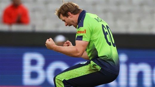 Ireland secure famous win over England in T20 World Cup after rain-affected match in Melbourne