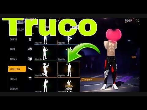 Truco Para Tener Emotes Gratis en Free Fire
